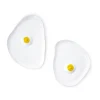 Anissa Kermiche Maison<Assiettes Tatas (Blanc Brillant, Jaune)