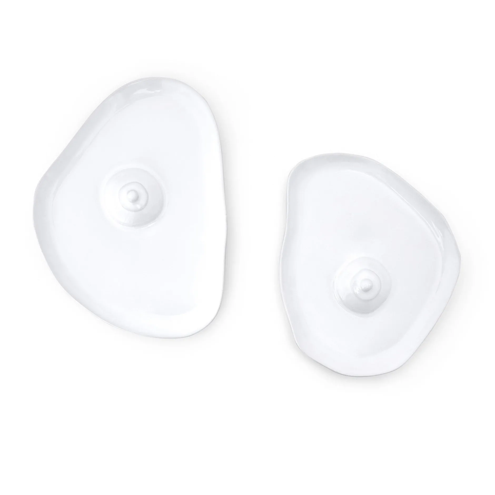 Anissa Kermiche Maison<Assiettes Tatas (Blanc Brillant)