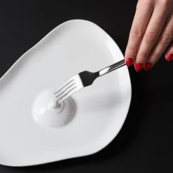 Anissa Kermiche Maison<Assiettes Tatas (Blanc Brillant)