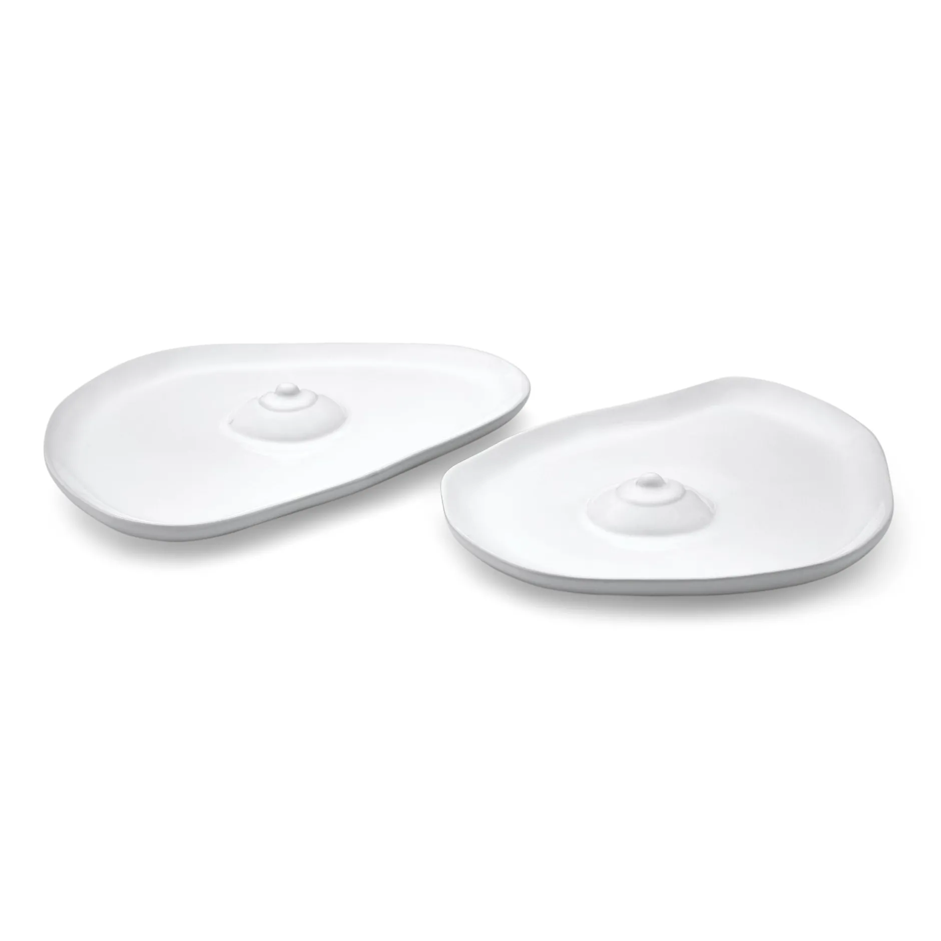 Anissa Kermiche Maison<Assiettes Tatas (Blanc Brillant)