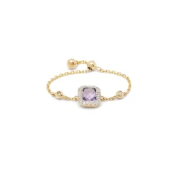 Anissa Kermiche Anneaux<Bague Amethyste Carree