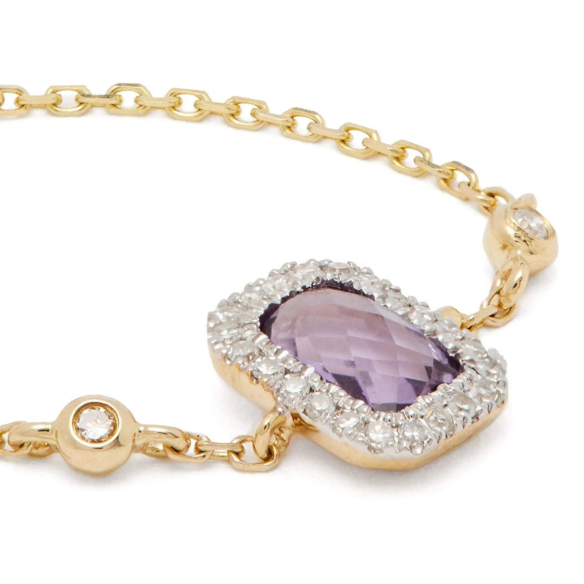 Anissa Kermiche Anneaux<Bague Amethyste Carree