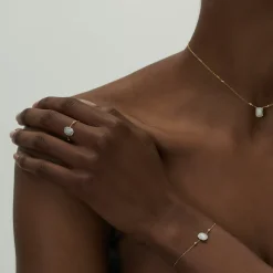 Anissa Kermiche Anneaux<Bague Opale Carree