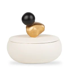 Anissa Kermiche Maison<Boite A Bijoux (Blanc, Or, Noir)