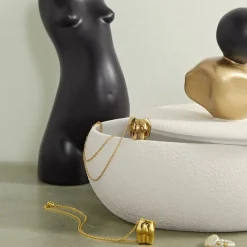 Anissa Kermiche Maison<Boite A Bijoux (Blanc, Or, Noir)