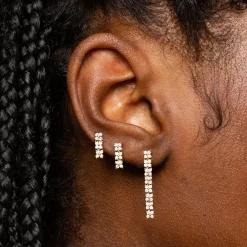 Anissa Kermiche Des Boucles D'Oreilles<Boucle D'Oreille Infini Bronte Dore