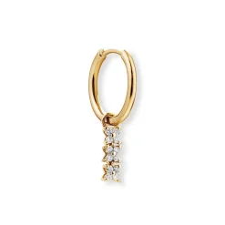 Anissa Kermiche Des Boucles D'Oreilles<Boucle D'Oreille Trio Bronte Dore