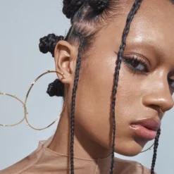 Anissa Kermiche Des Boucles D'Oreilles<Boucles D'Oreilles Creoles Mega Razzle Dazzle