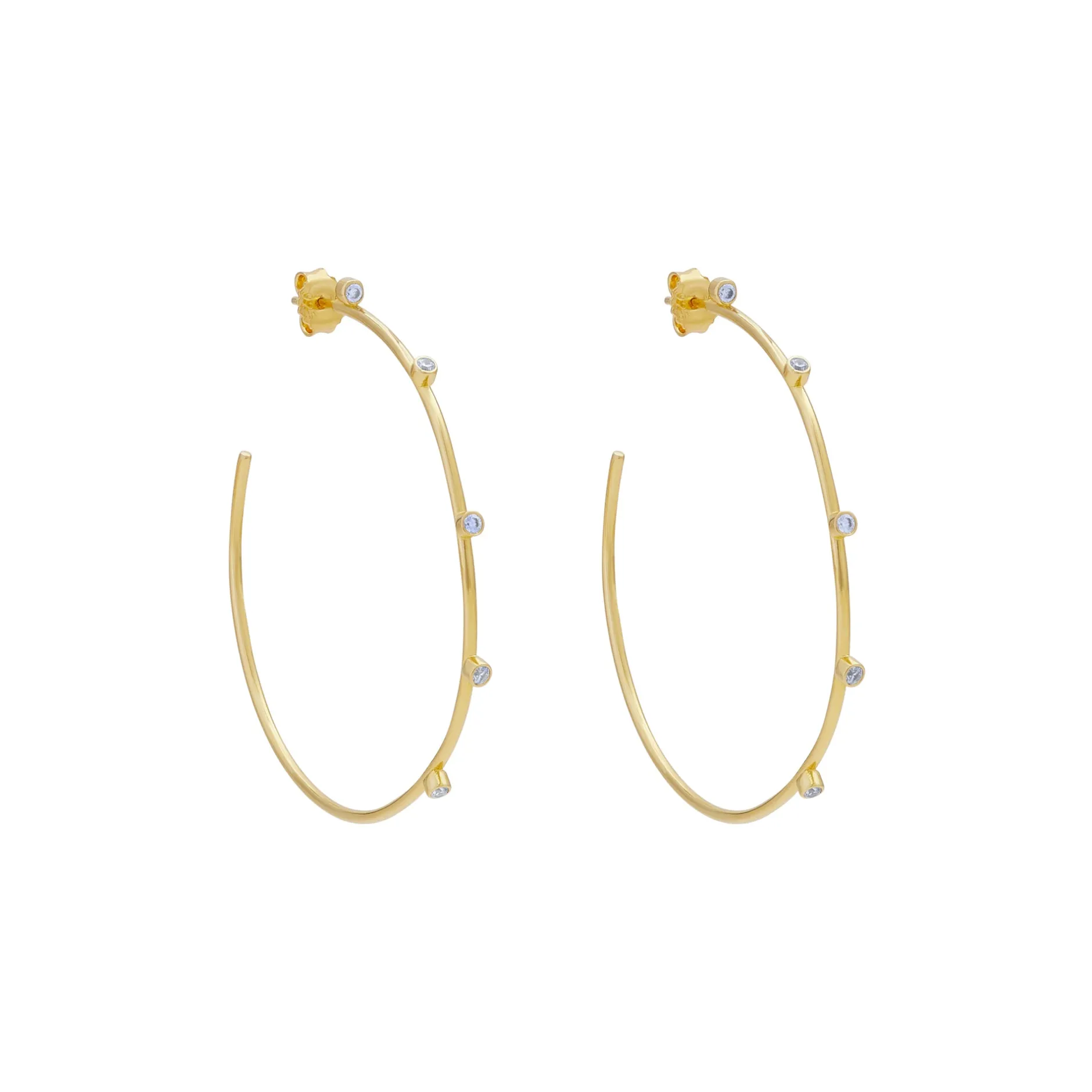 Anissa Kermiche Des Boucles D'Oreilles<Boucles D'Oreilles Creoles Razzle Dazzle