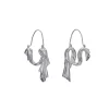 Anissa Kermiche Des Boucles D'Oreilles<Boucles D'Oreilles Drapees Pendantes (Argent)