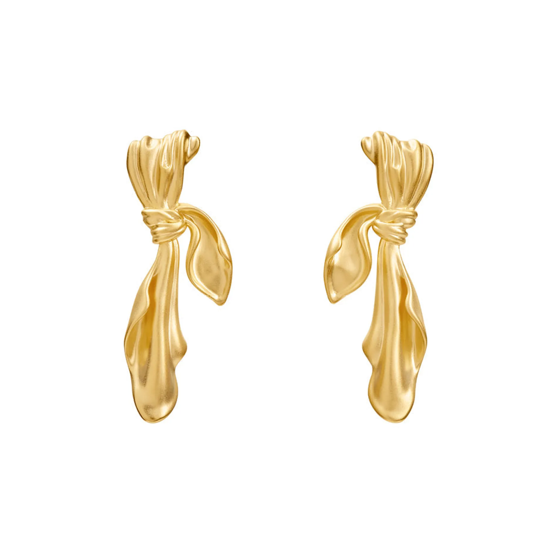 Anissa Kermiche Des Boucles D'Oreilles<Boucles D'Oreilles En Tissu Dore (Or)