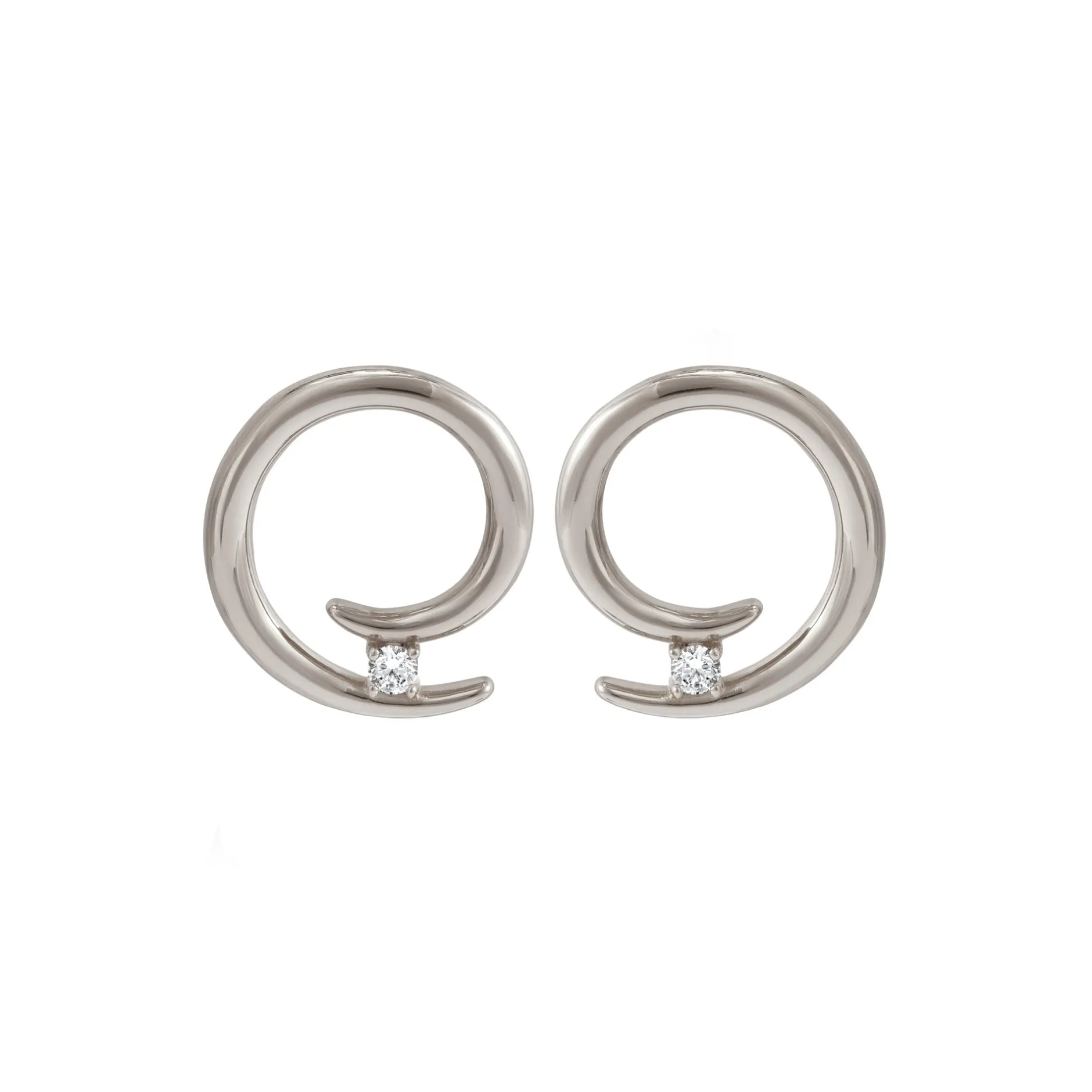 Anissa Kermiche Des Boucles D'Oreilles<Boucles D'Oreilles Grand Charmeur (Argent)