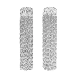 Anissa Kermiche Des Boucles D'Oreilles<Boucles D'Oreilles Grand Fil (Argent)
