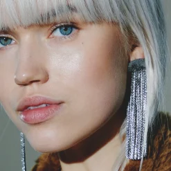 Anissa Kermiche Des Boucles D'Oreilles<Boucles D'Oreilles Grand Fil (Argent)