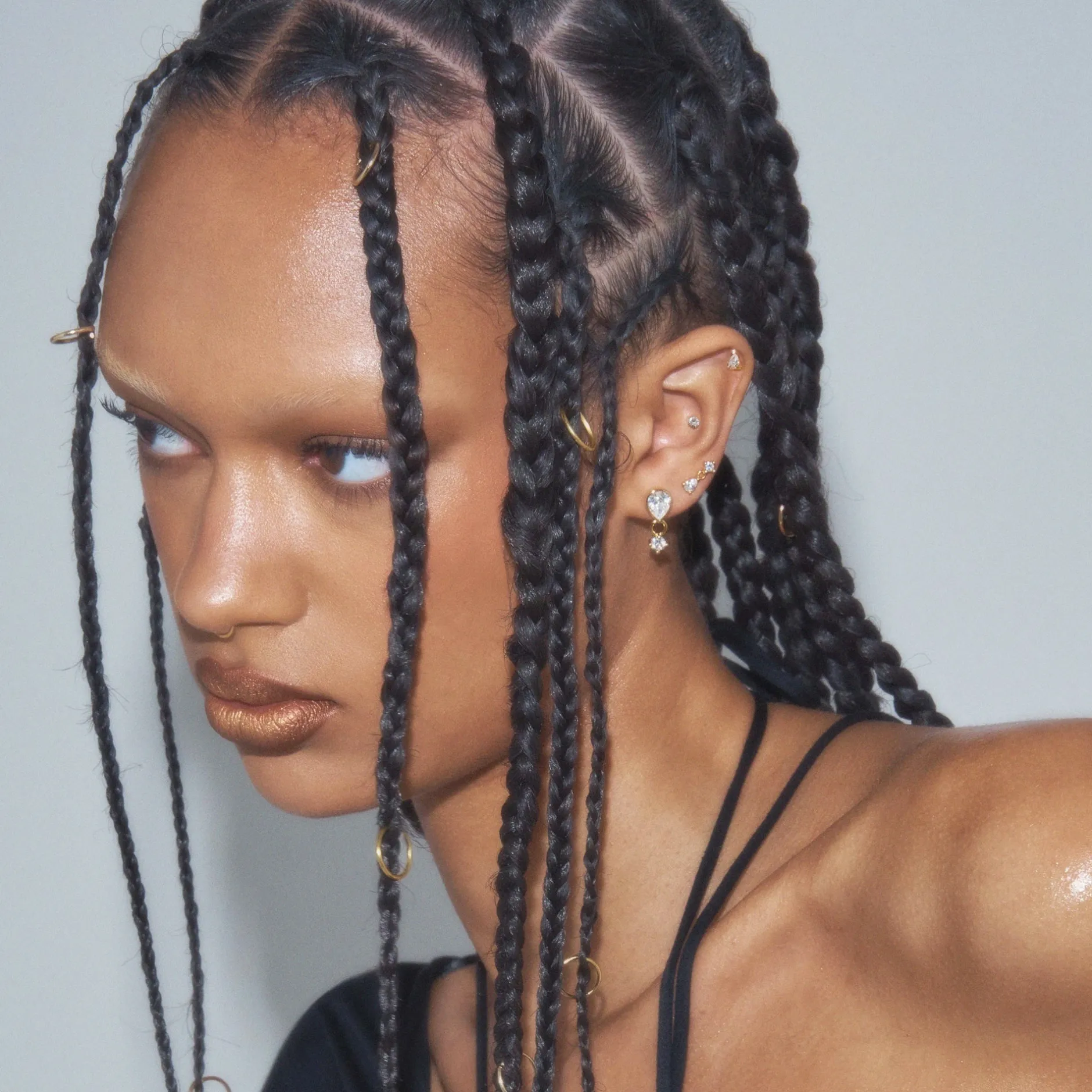 Anissa Kermiche Des Boucles D'Oreilles<Boucles D'Oreilles Grande Gemme