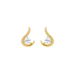 Anissa Kermiche Des Boucles D'Oreilles<Boucles D'Oreilles Grande Poire De Feu (Clair)