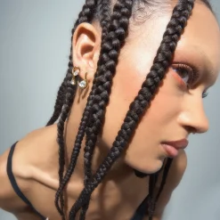 Anissa Kermiche Des Boucles D'Oreilles<Boucles D'Oreilles Grande Poire De Feu (Clair)