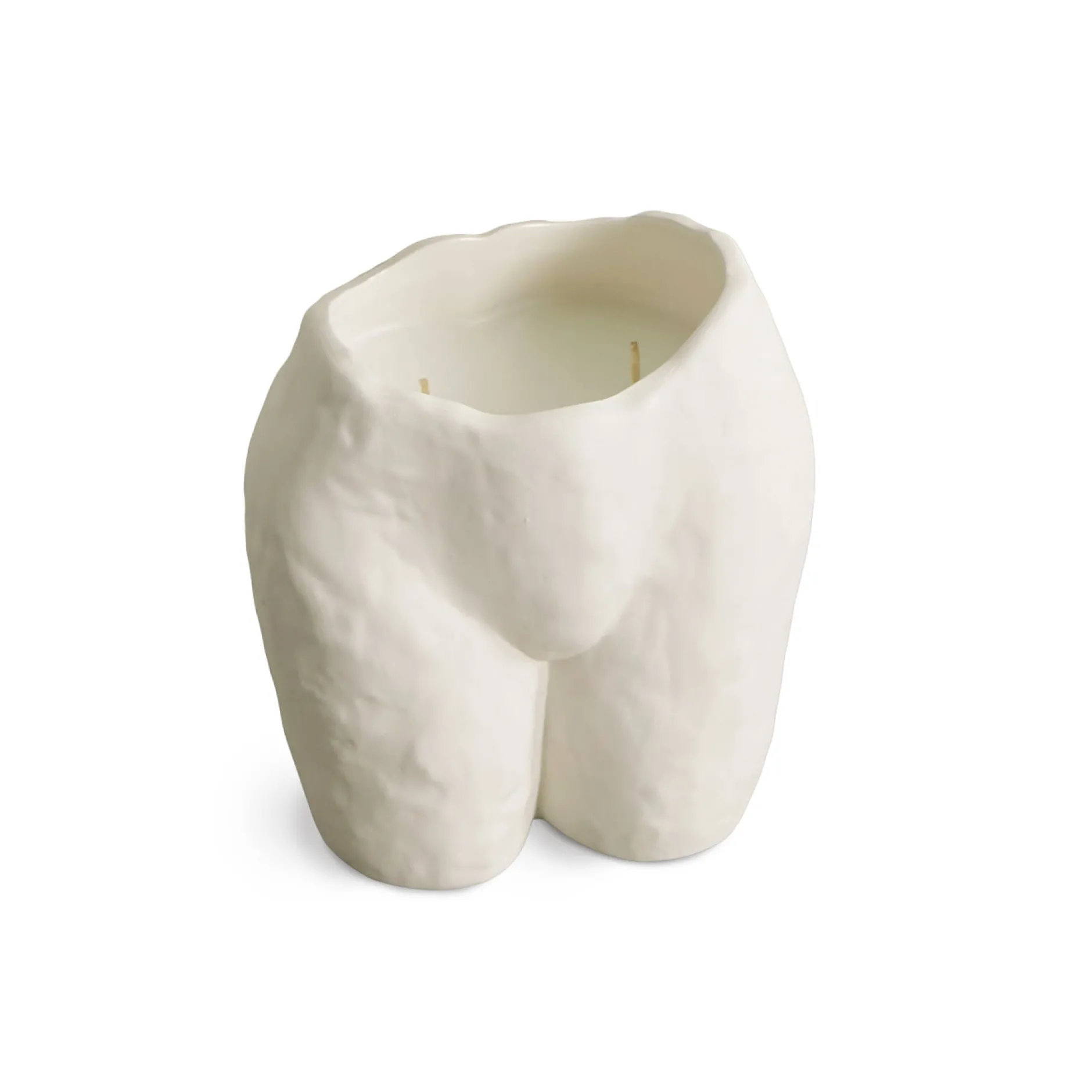 Anissa Kermiche Maison<Bougie Popotin (Blanc)