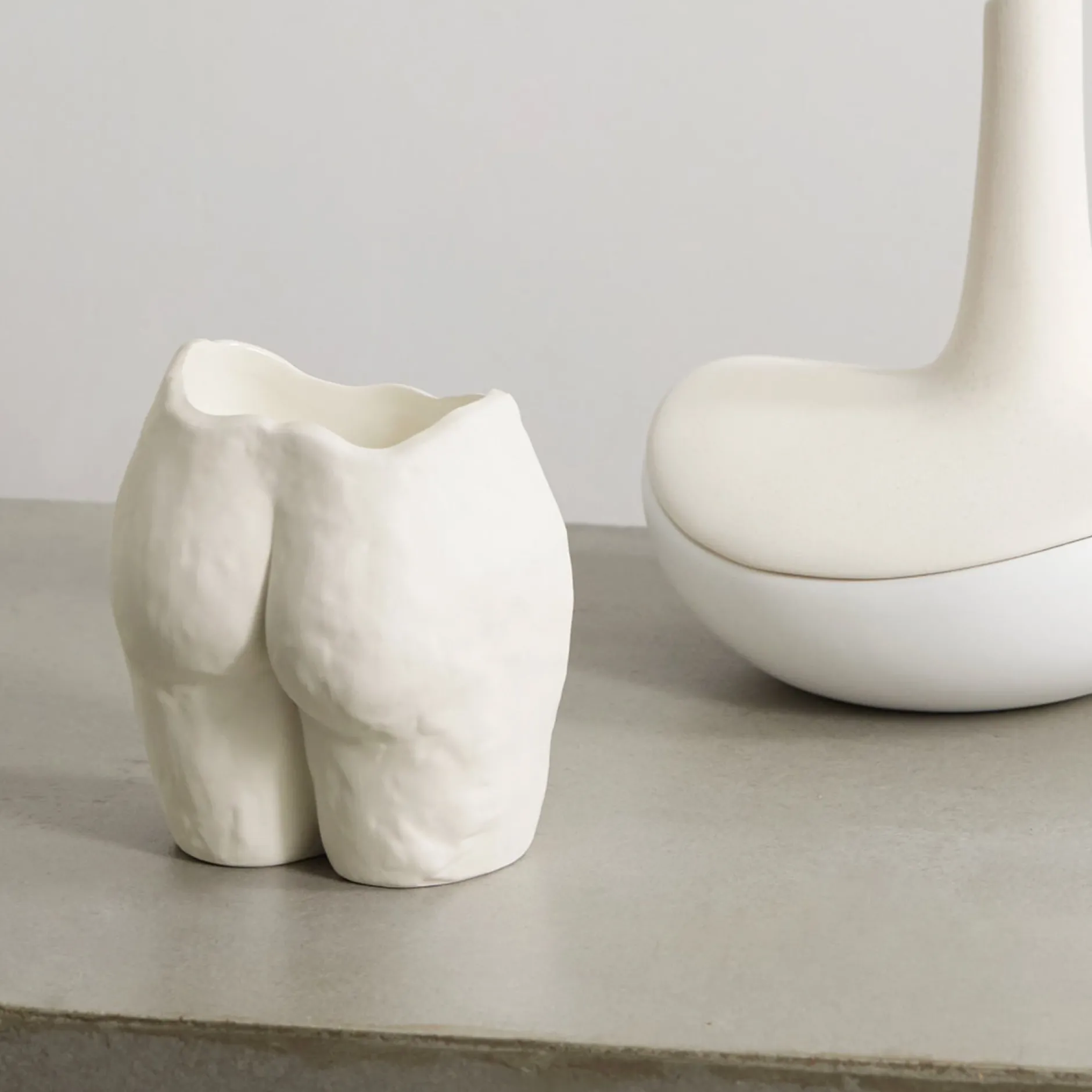 Anissa Kermiche Maison<Bougie Popotin (Blanc)