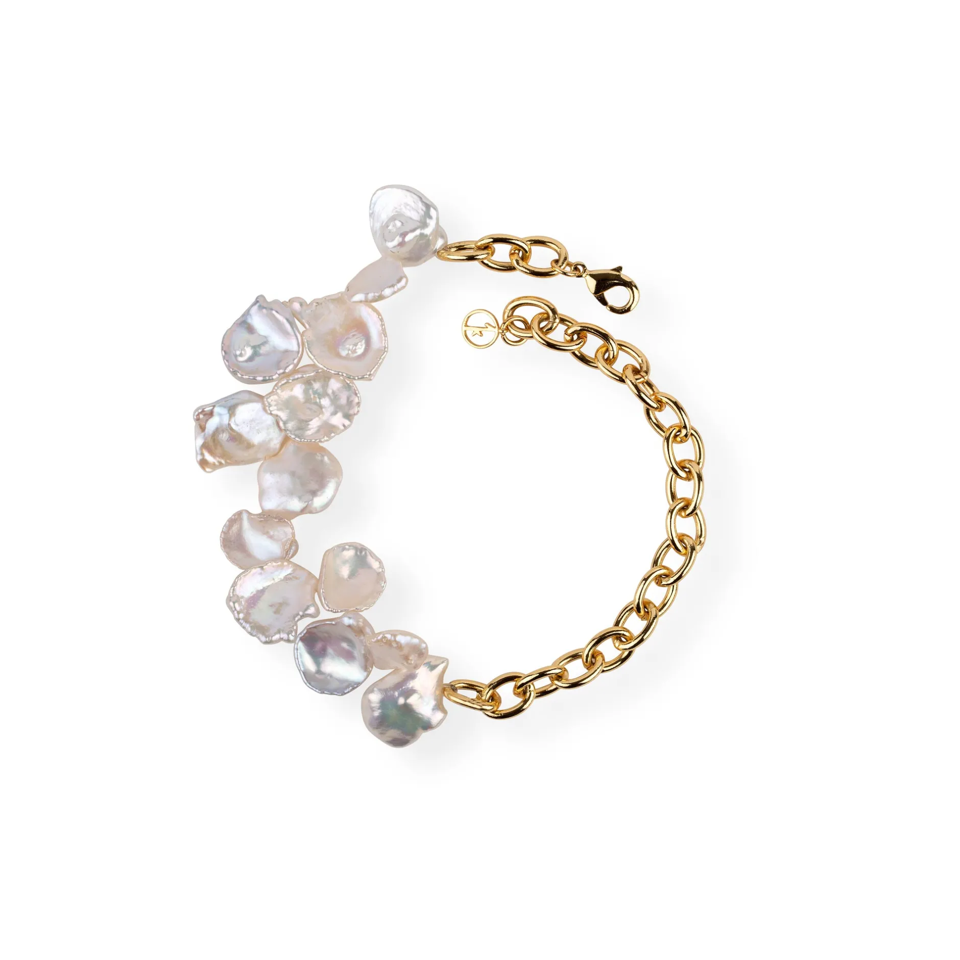 Anissa Kermiche Bracelets De Cheville<Bracelet/Brass De Cheville Shelley A Deux Faces