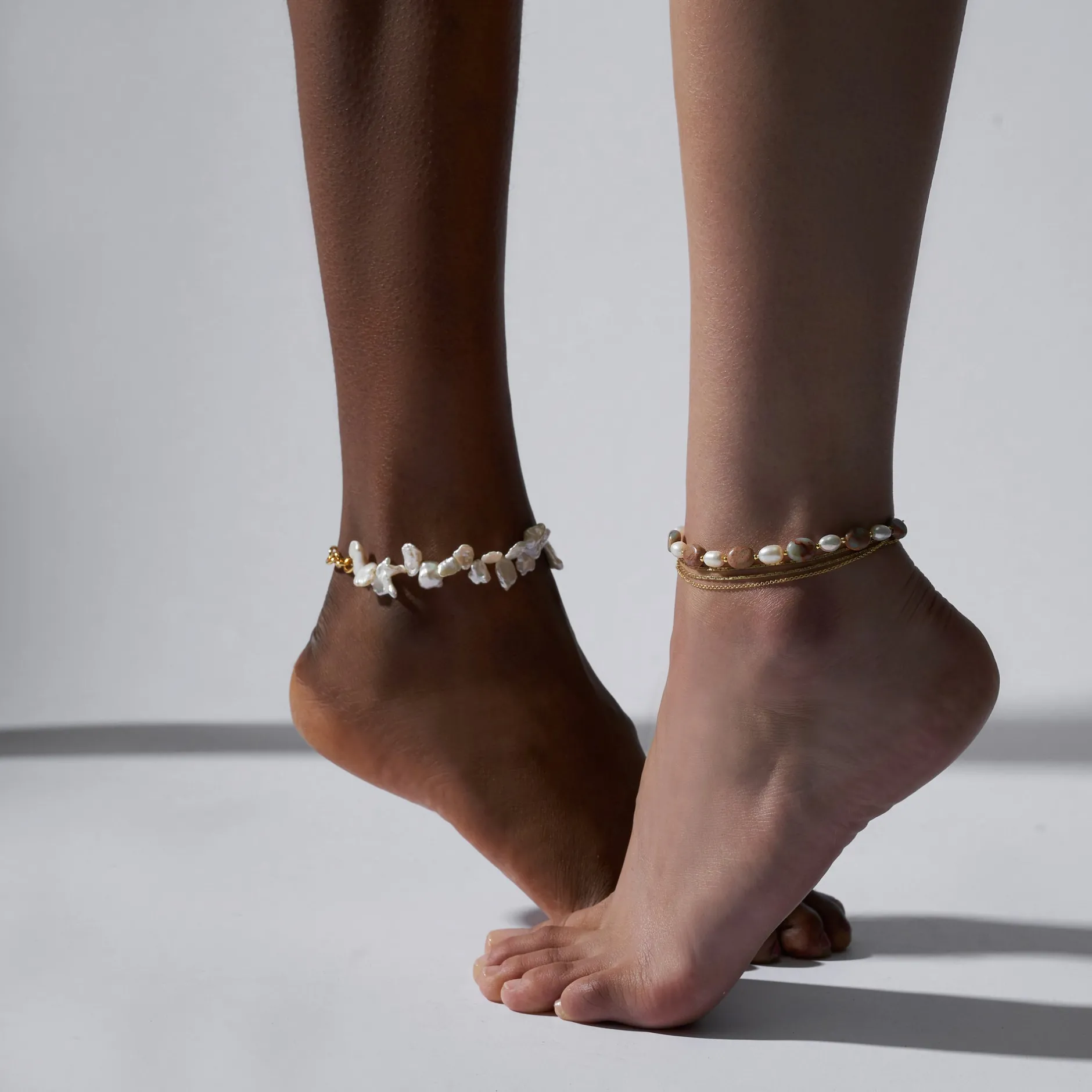 Anissa Kermiche Bracelets De Cheville<Bracelet/Brass De Cheville Shelley A Deux Faces