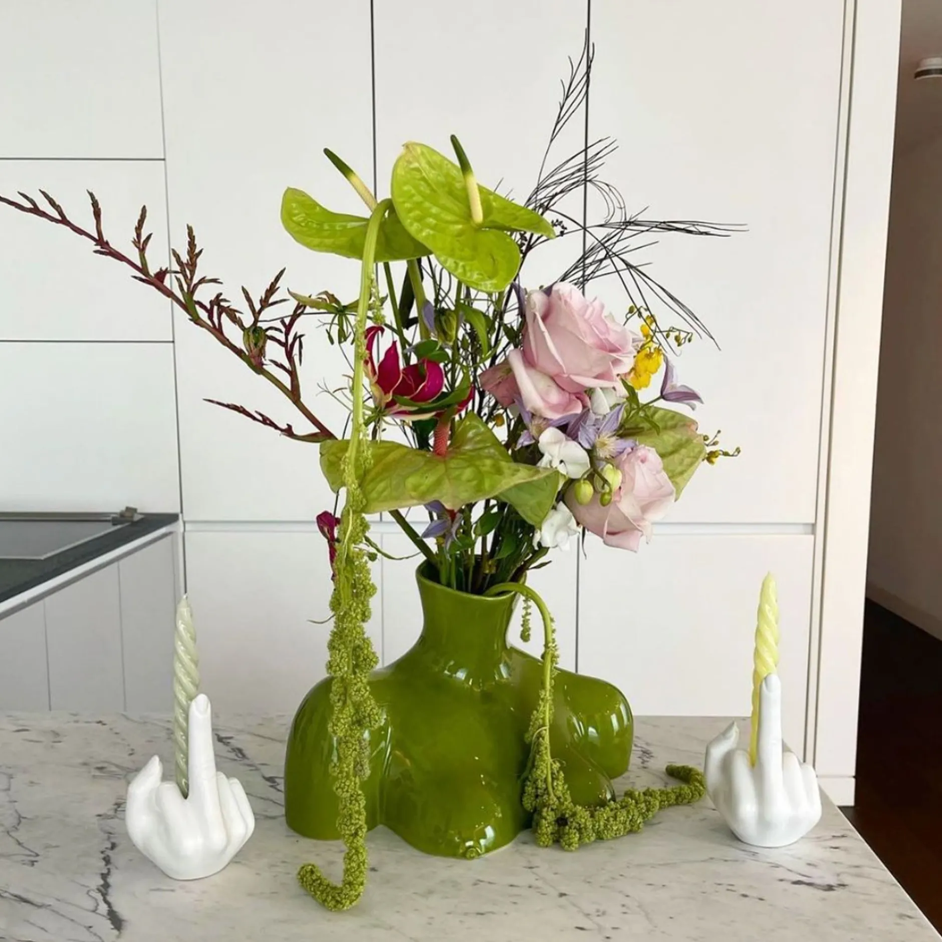 Anissa Kermiche Maison<Chandelier 2020 (Blanc)