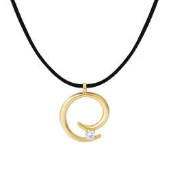 Anissa Kermiche Colliers<Collier Corde Charmeur (Or)