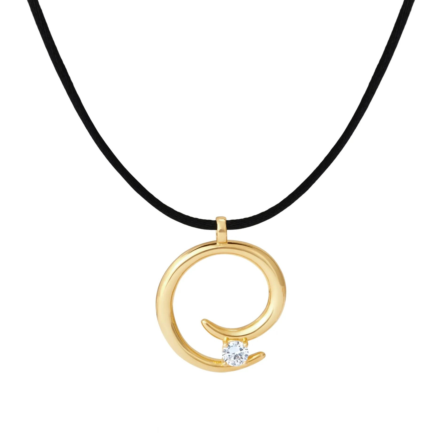 Anissa Kermiche Colliers<Collier Corde Charmeur (Or)