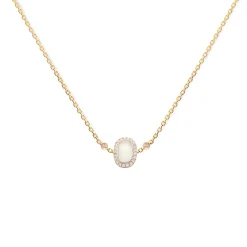 Anissa Kermiche Colliers<Collier D'Opale Carree