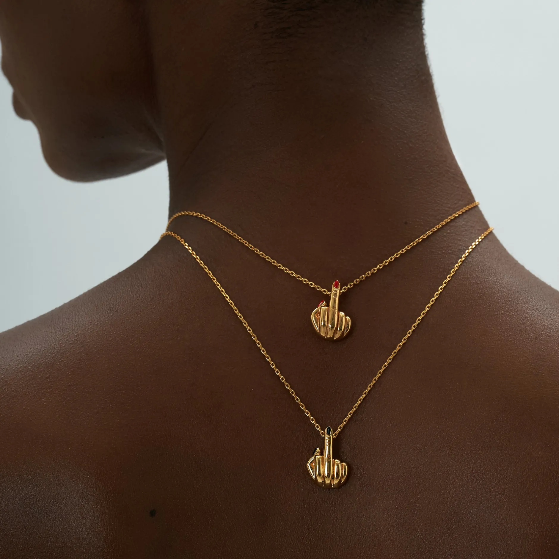 Anissa Kermiche Colliers<Collier Francais Pour Bonne Nuit (Rouge)