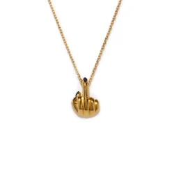 Anissa Kermiche Colliers<Collier Francais Pour Bonne Nuit (Noir)