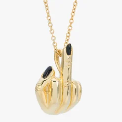 Anissa Kermiche Colliers<Collier Francais Pour Bonne Nuit (Noir)