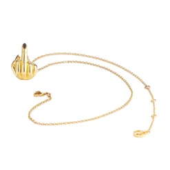 Anissa Kermiche Colliers<Collier Francais Pour Bonne Nuit (Noir)