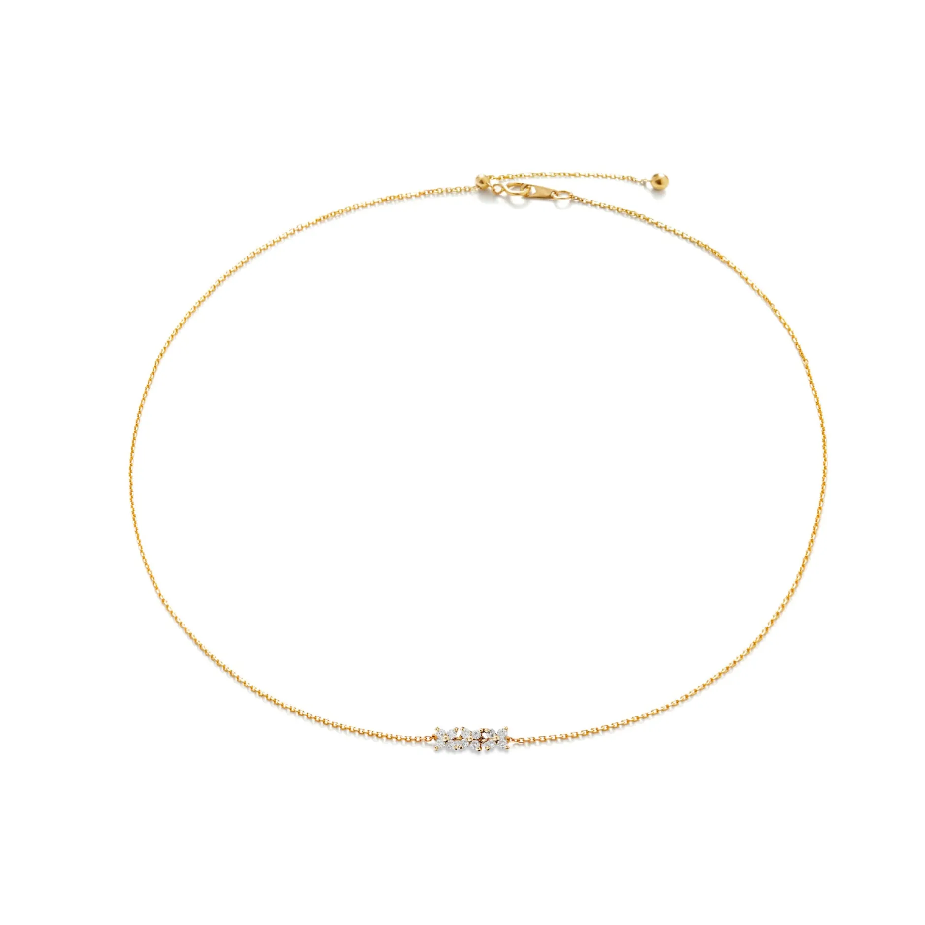 Anissa Kermiche Colliers<Collier Horizontal Bronte Dore