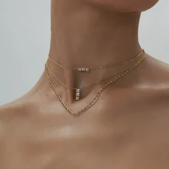 Anissa Kermiche Colliers<Collier Horizontal Bronte Dore