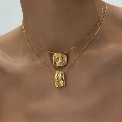 Anissa Kermiche Colliers<Collier Rubis Boobies (Poli)
