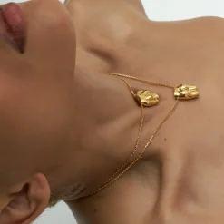 Anissa Kermiche Colliers<Collier Rubis Boobies (Poli)