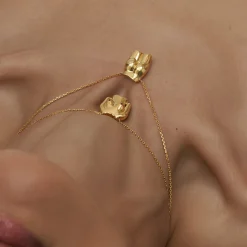 Anissa Kermiche Colliers<Collier Rubis Boobies (Poli)