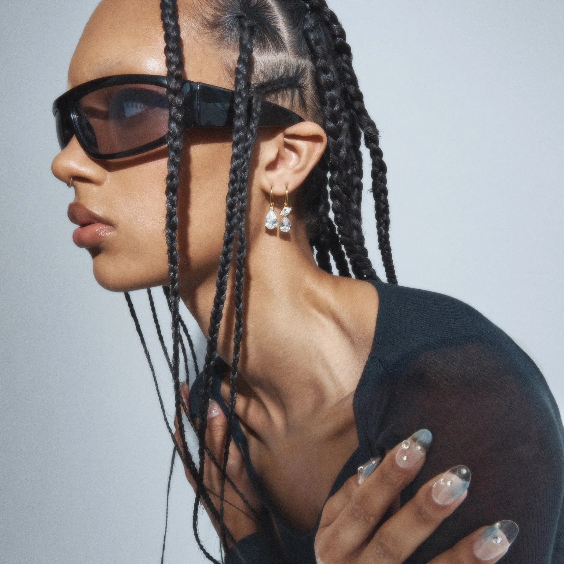 Anissa Kermiche Des Boucles D'Oreilles<Creoles Ile Flottante