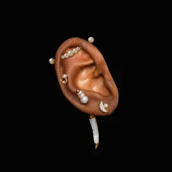 Anissa Kermiche Des Boucles D'Oreilles<Goujon Mini-Cercle