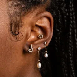 Anissa Kermiche Des Boucles D'Oreilles<Goujon Tourbillonnant