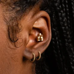 Anissa Kermiche Des Boucles D'Oreilles<Mini Tige De Poignees D'Amour
