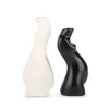 Anissa Kermiche Maison<Paire De Salieres Et Poivrieres Pour Le Corps (Beige, Noir)