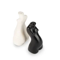 Anissa Kermiche Maison<Paire De Salieres Et Poivrieres Pour Le Corps (Beige, Noir)
