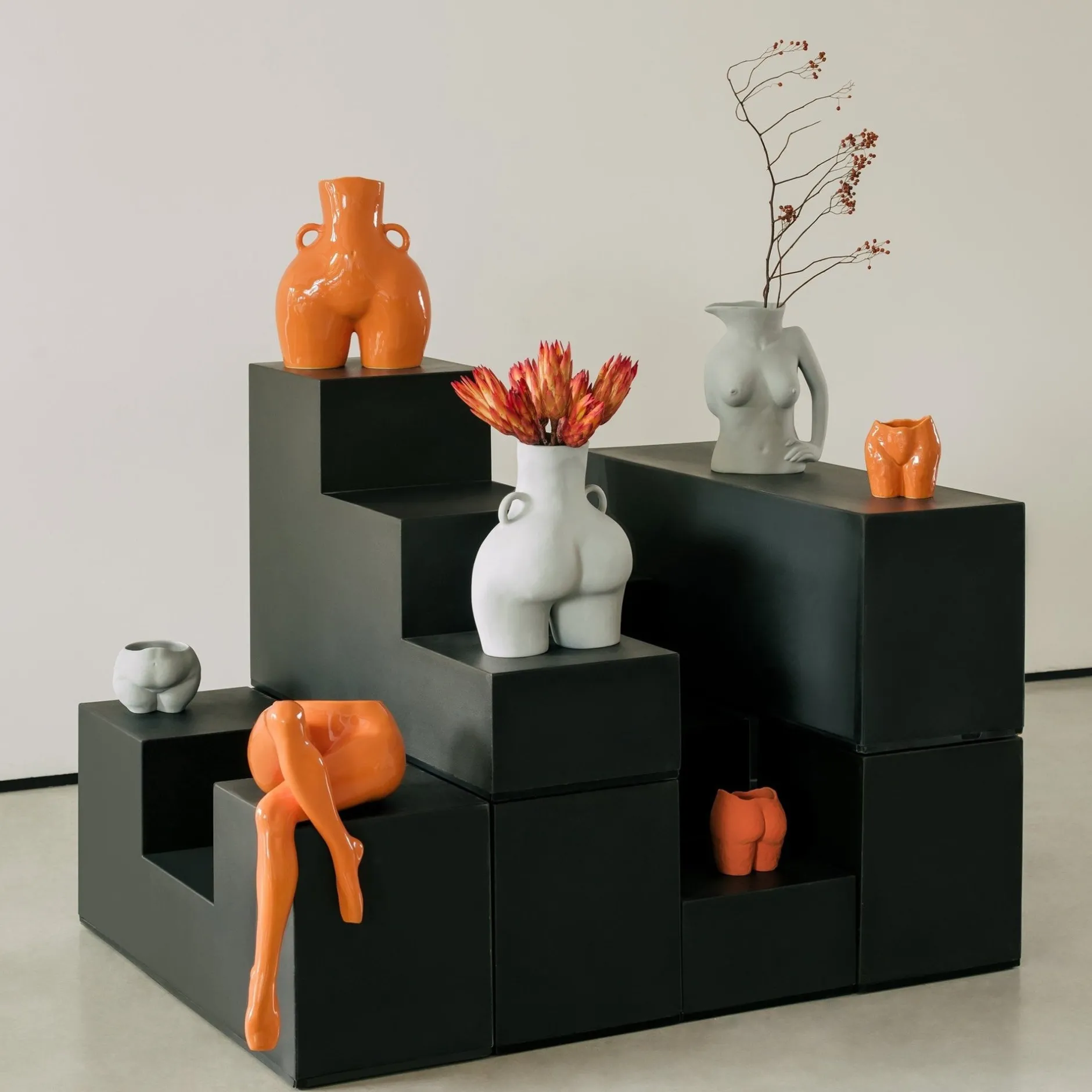 Anissa Kermiche Maison<Pichets Pichet (Bisque Gris Clair)