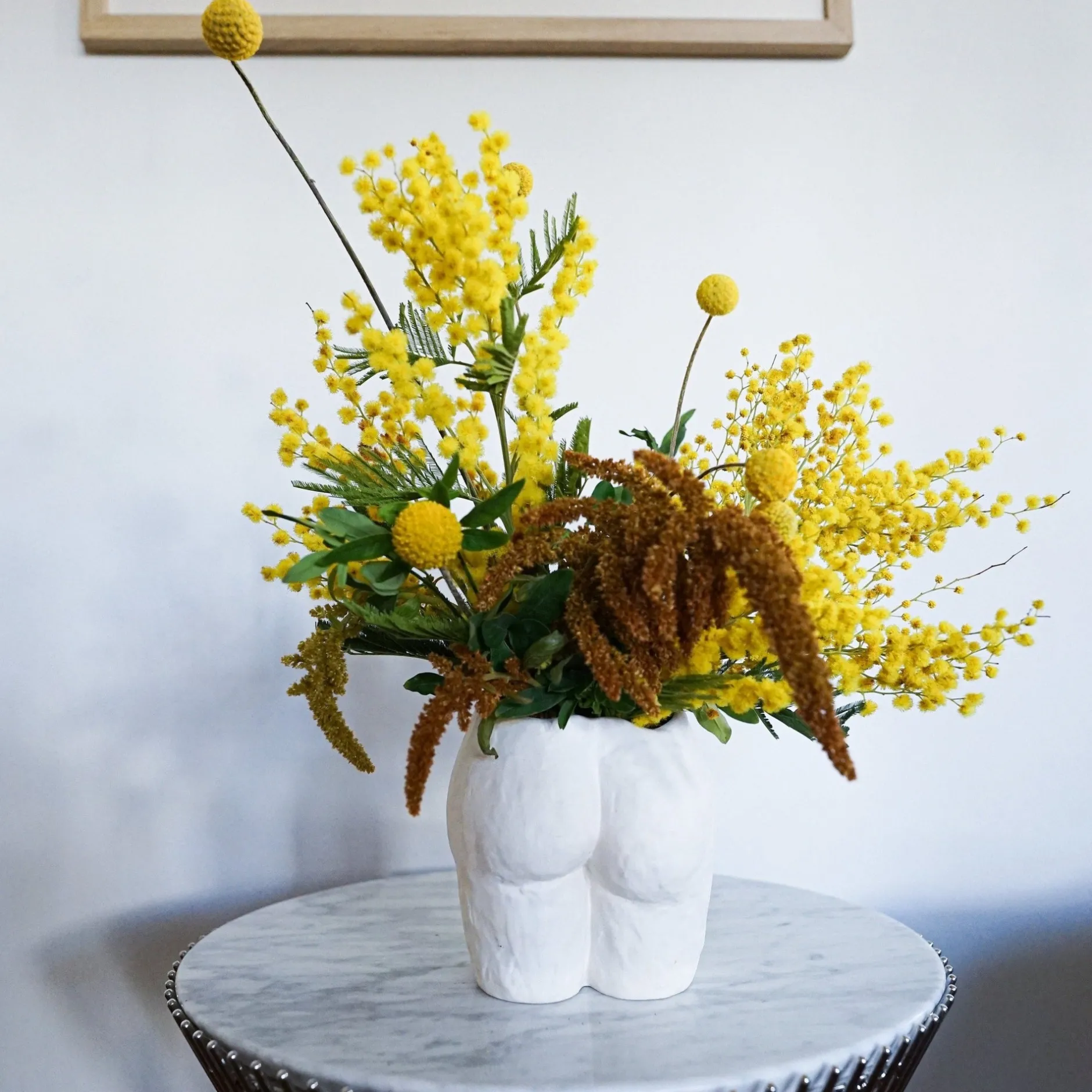 Anissa Kermiche Maison<Pot Popotin (Blanc Mat)