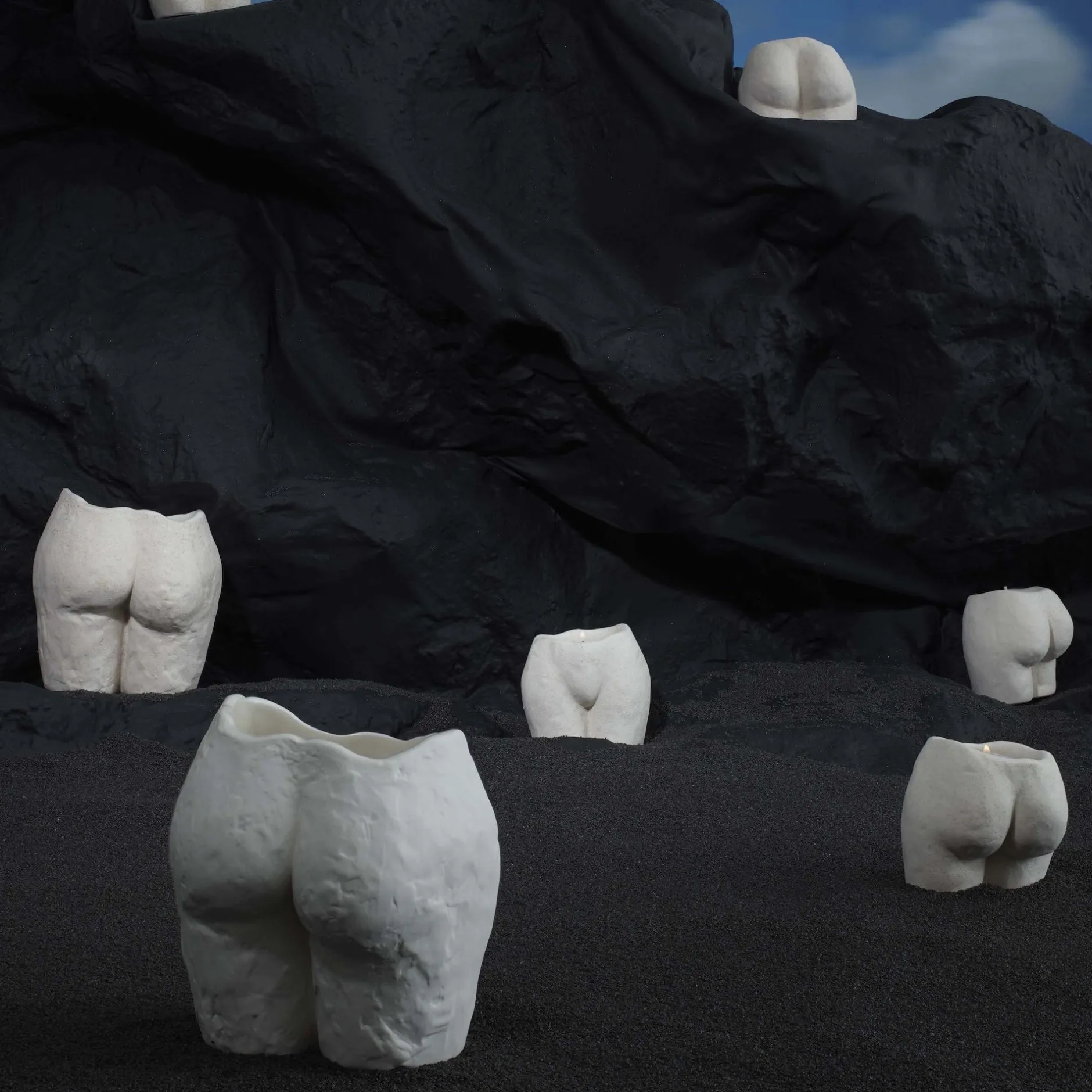Anissa Kermiche Maison<Pot Popotin (Blanc Mat)