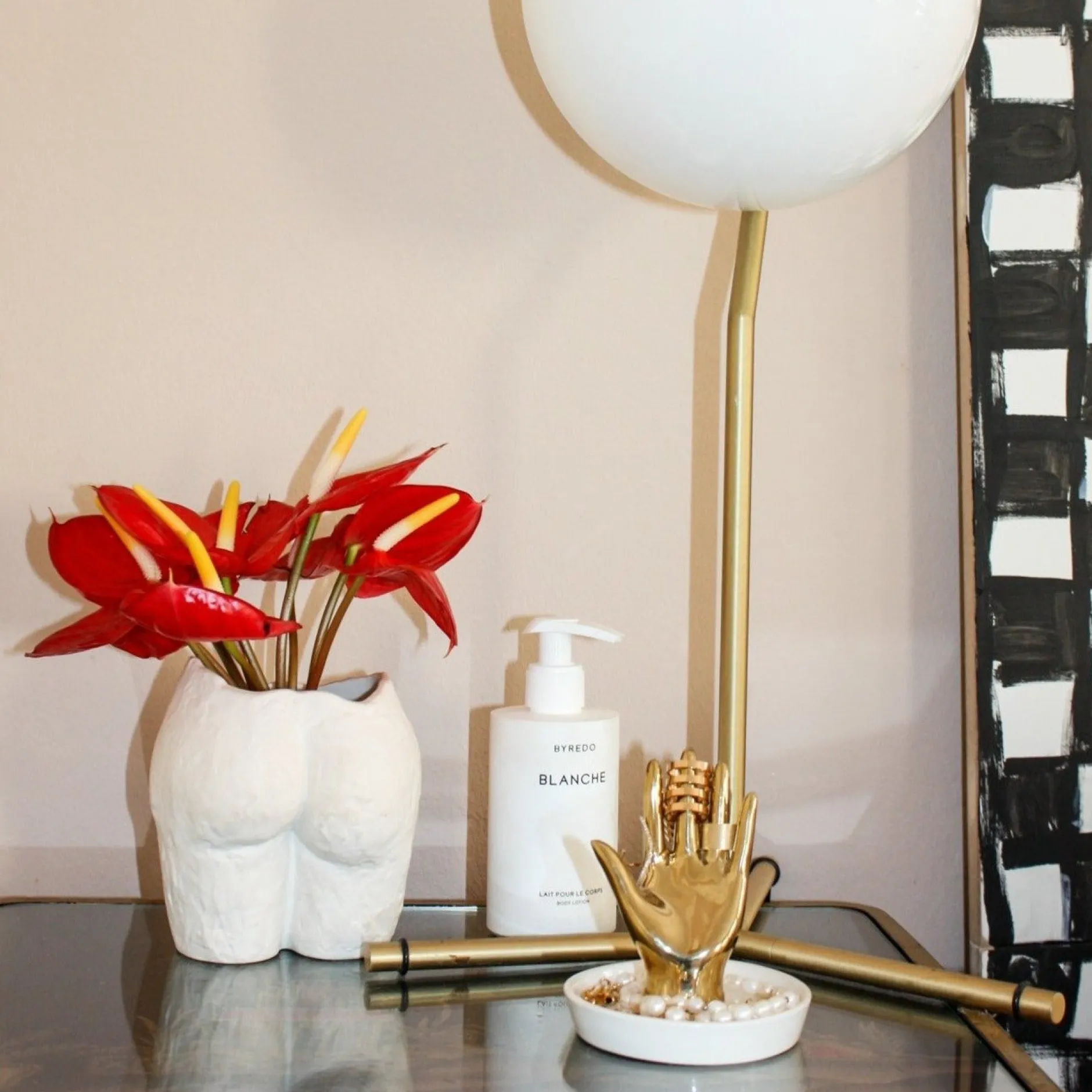 Anissa Kermiche Maison<Pot Popotin (Blanc Mat)
