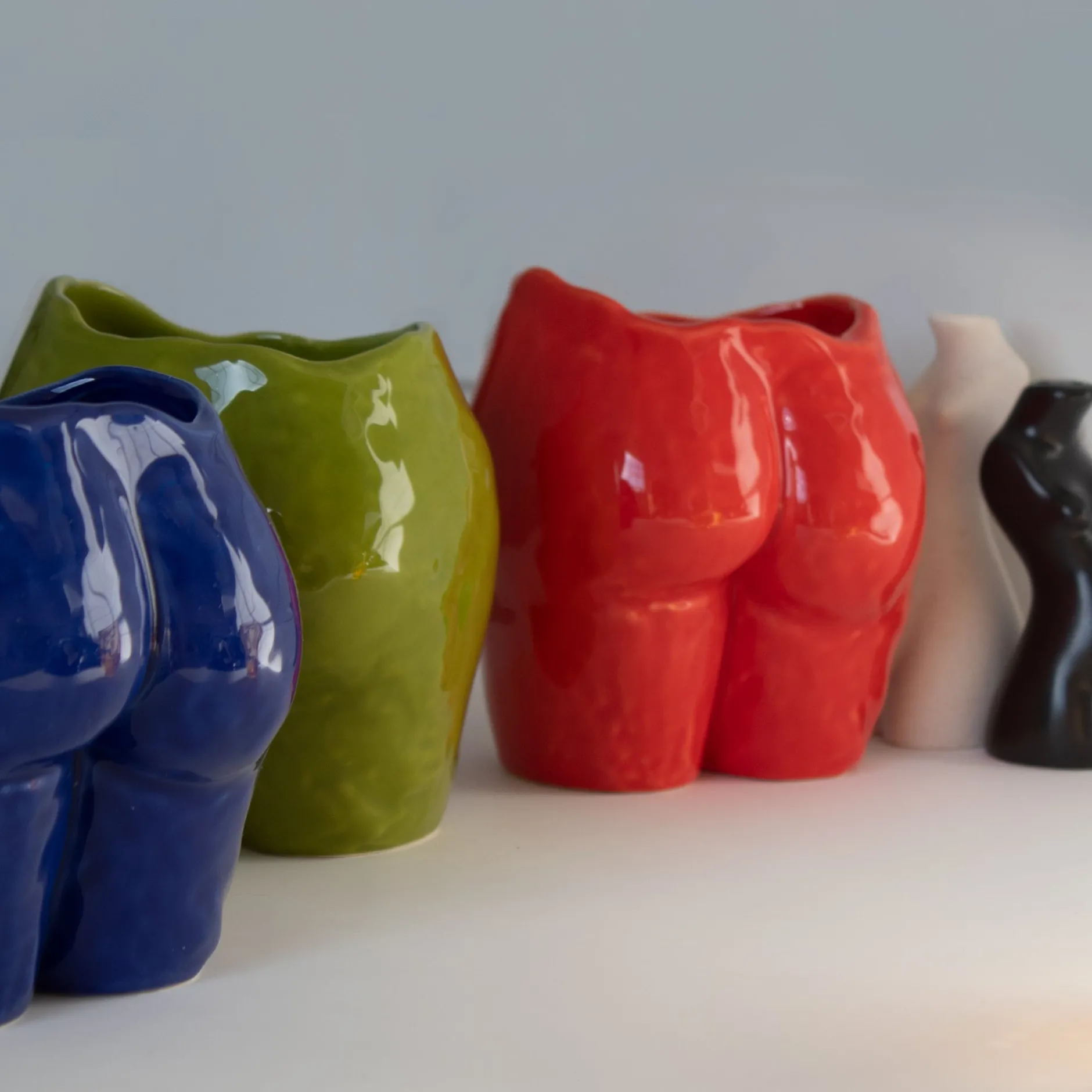 Anissa Kermiche Maison<Pot Popotin (Ocean Haute Brillance)