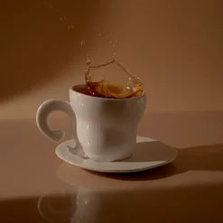 Anissa Kermiche Maison<Renversez Les Tasses A The (Blanc Brillant)